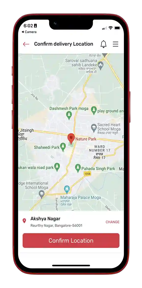 Grocery App Demo Screenshoot 1