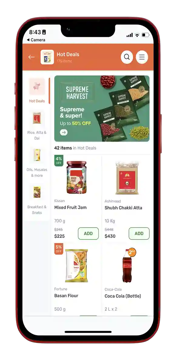 Grocery App Demo Screenshot 5
